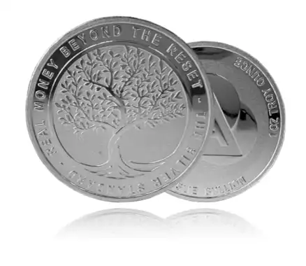 Ainslie 1oz Silver Minted Round Ainslie 1oz Silver Minted Round